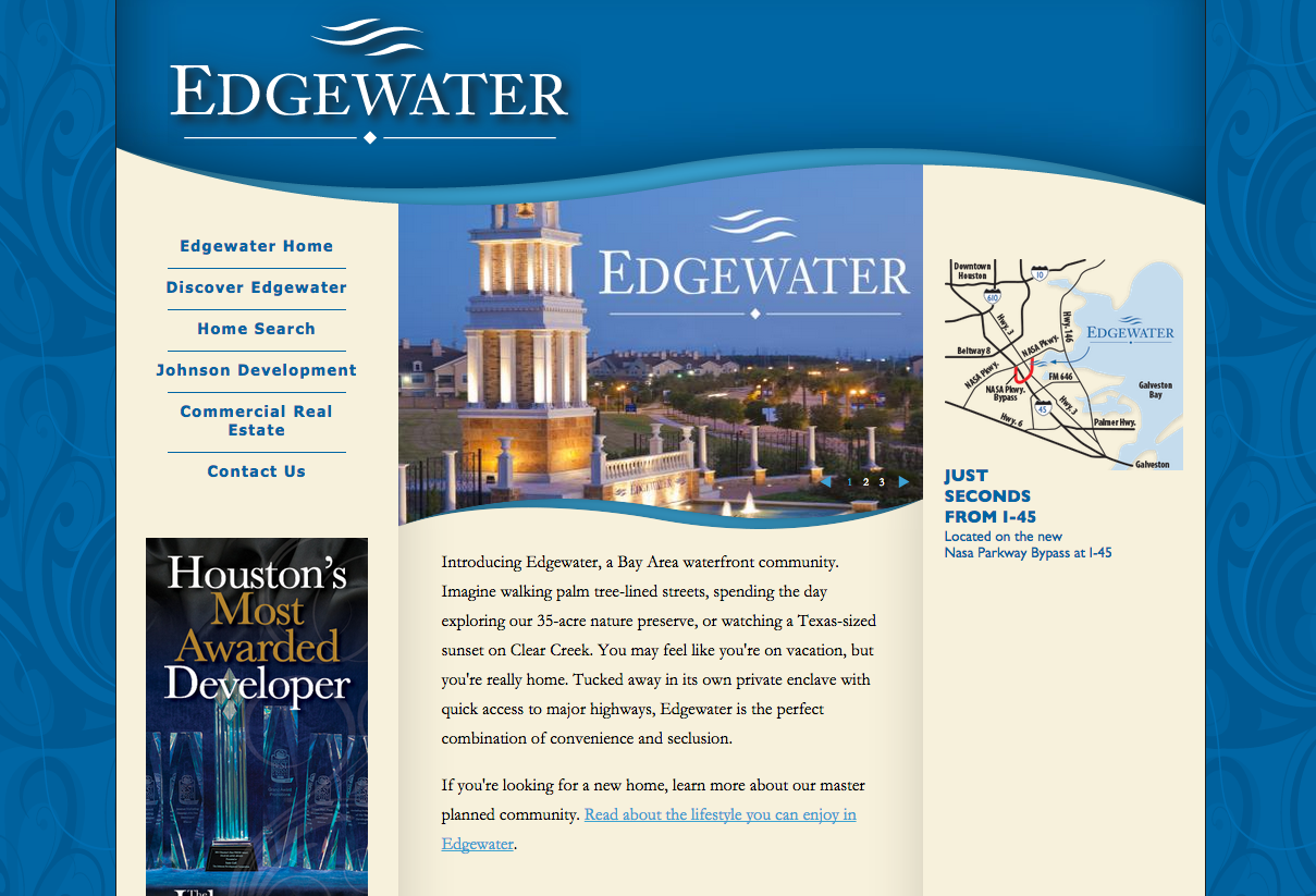 Webster Homes for Sale Clear Lake Custom Homes Edgewater Master