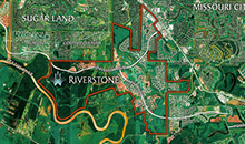 Riverstone Aerial Map