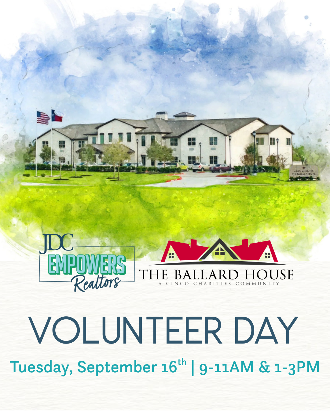 North Houston Volunteer Day | The Ballard House