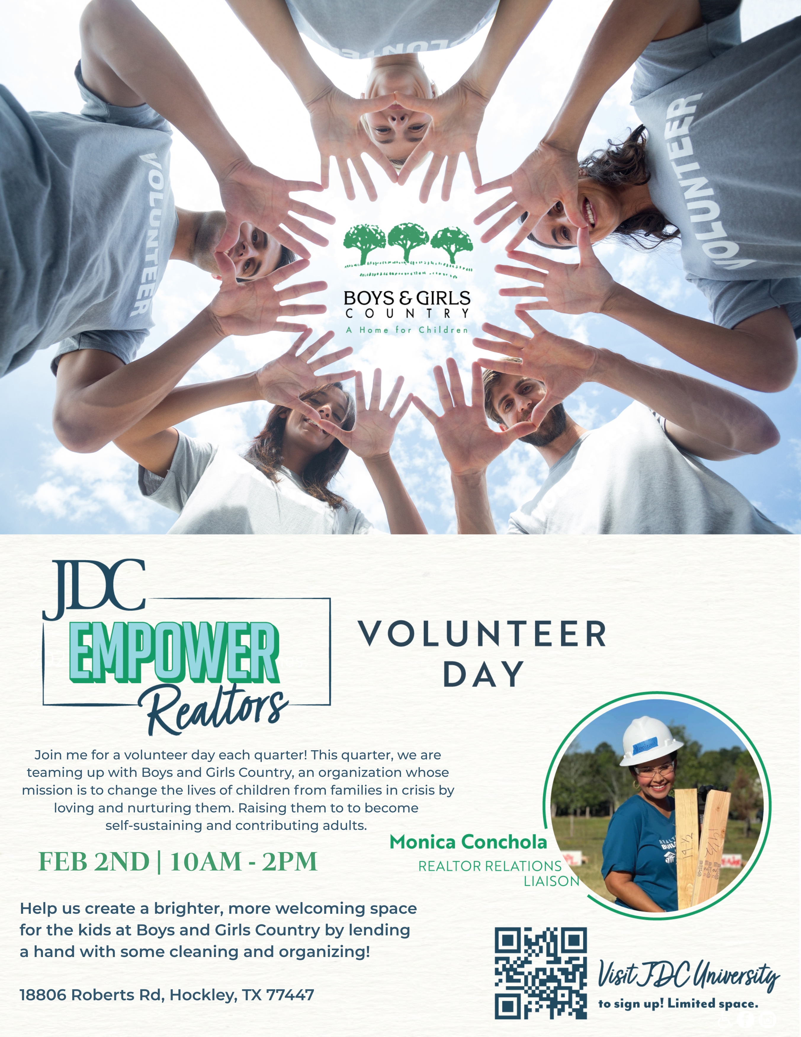 Boys & Girls Country Volunteer