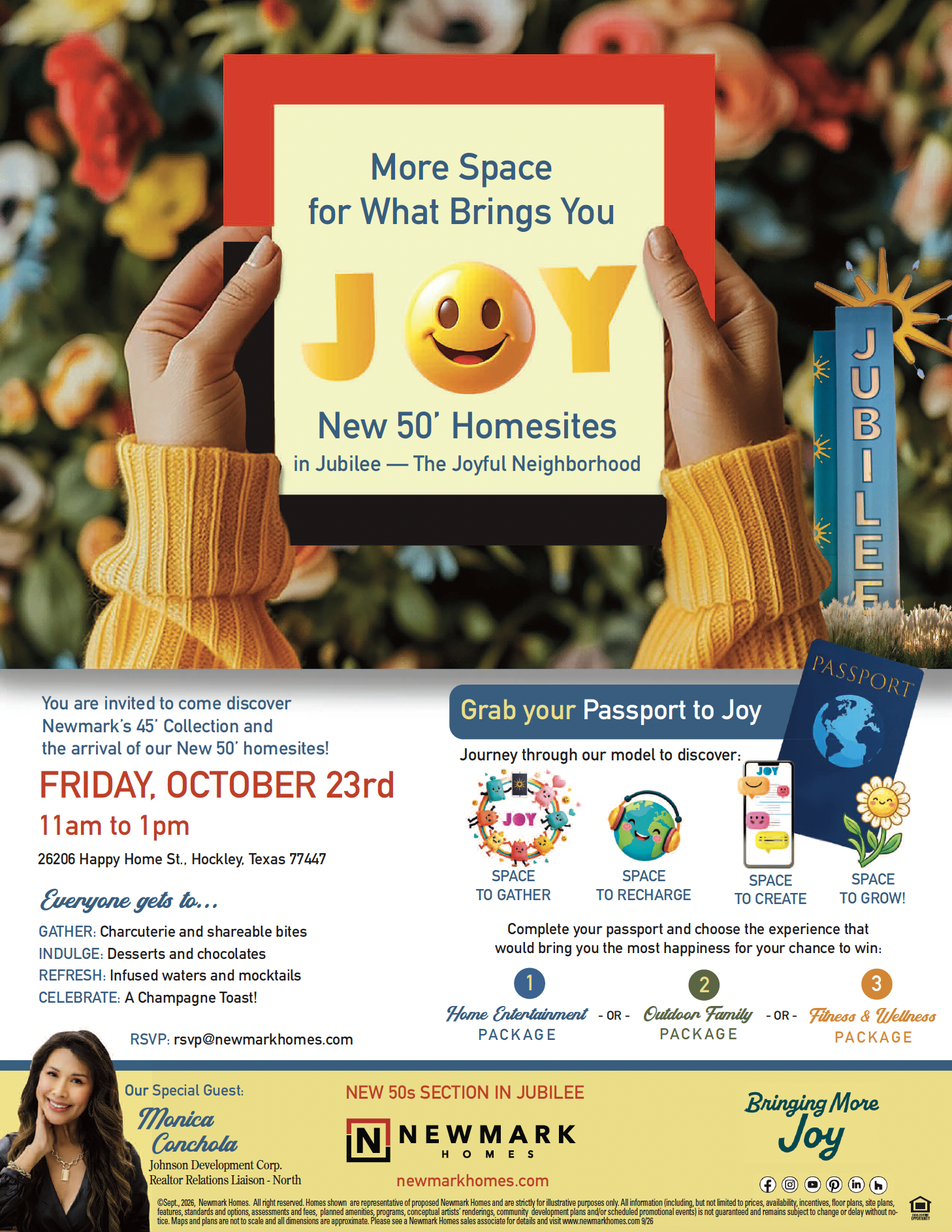 More Space for what brings you Joy! 